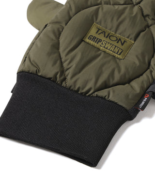 GRIP SWANY(グリップスワニー)コーデュラダウングローブ <TAION-GV01-GS>