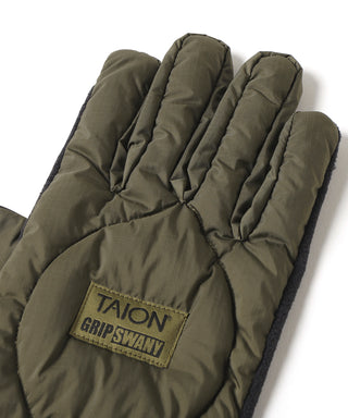 GRIP SWANY(グリップスワニー)コーデュラダウングローブ <TAION-GV01-GS>