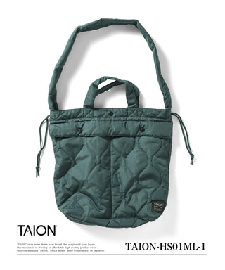 ミリタリー ヘルメット ダウンバッグ<TAION-HS01ML-1>
