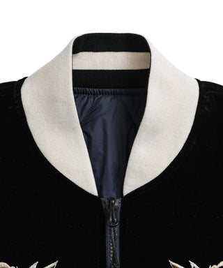 ジャパンスペシャル リバーシブル スカジャン ダウンジャケット<TAION-JK04JS-1>