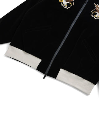 ジャパンスペシャル リバーシブル スカジャン ダウンジャケット<TAION-JK04JS-1>