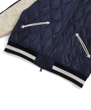 ジャパンスペシャル リバーシブル スカジャン ダウンジャケット<TAION-JK04JS-1>