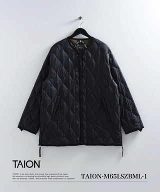 M65 ライナーWジップ ダウンジャケット-ソフトシェル<TAION-M65LSZBML-1>
