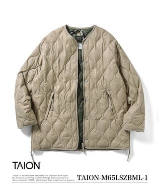 M65 ライナーWジップ ダウンジャケット-ソフトシェル – TAION