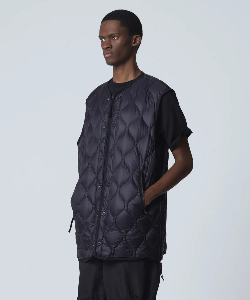 ミリタリー M65 ライナーWジップ ダウンベスト-ソフトシェル ミリタリー M65 ライナーWジップ ダウンベスト-ソフトシェル