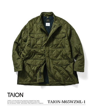 ミリタリー M65 ダウンジャケット<TAION-M65WZML-1>