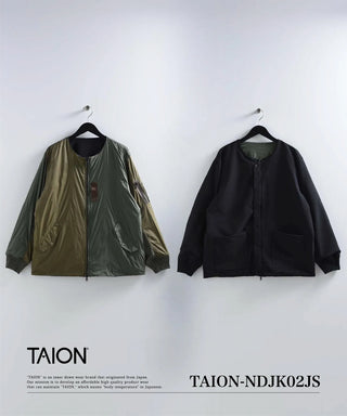 ノンダウン ジャパンスペシャル リバーシブル MA-1 ジャケット – TAION ノンダウン ジャパンスペシャル リバーシブル MA-1 ジャケット – TAION