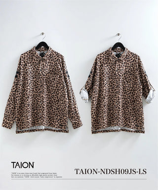 ノンダウン ジャパンスペシャル 2WAY レーヨンシャツ <TAION-NDSH09JS-LS>
