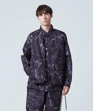 ダークツリー（表側）／モデル身長 178cm／着用サイズ L