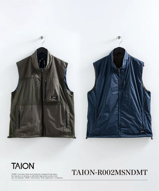 ノンダウン マウンテン リバーシブル メッシュベスト <TAION-R002MSNDMT>