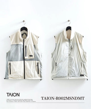 ノンダウン マウンテン リバーシブル メッシュベスト <TAION-R002MSNDMT>