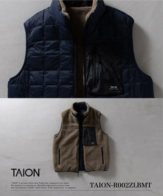 マウンテン リバーシブル ハイネック ライトダウン×ソフトボア ベスト マウンテン リバーシブル ハイネック ライトダウン×ソフトボア ベスト