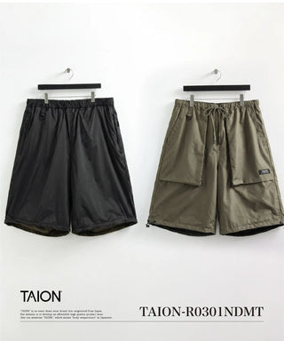ノンダウン マウンテン リバーシブル ショーツ<TAION-R0301NDMT>