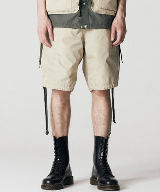 オリーブ（裏側）／モデル身長 178cm／着用サイズ L