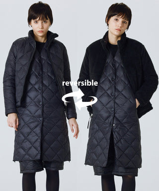 ブラック×ブラック／モデル身長 169cm／着用サイズ XS