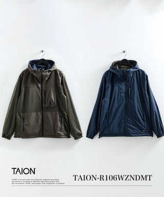 ノンダウン マウンテン リバーシブル メッシュ フードジャケット <TAION-R106WZNDMT>