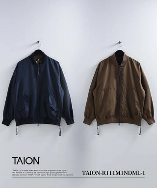 ノンダウン ミリタリー リバーシブル MA-1<TAION-R111M1NDML-1>