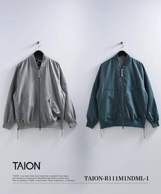 ノンダウン ミリタリー リバーシブル MA-1<TAION-R111M1NDML-1>