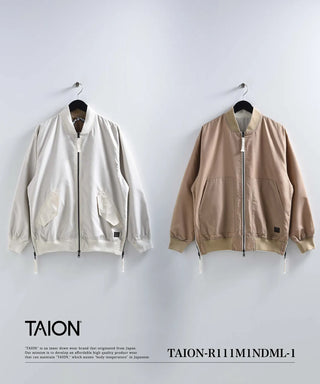 ノンダウン ミリタリー リバーシブル MA-1<TAION-R111M1NDML-1>