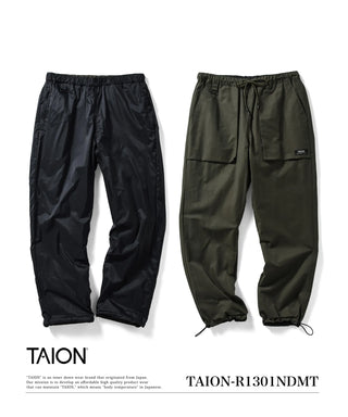 ノンダウン マウンテン リバーシブル パンツ<TAION-R1301NDMT>