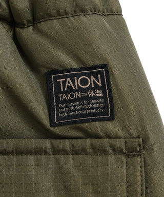 ノンダウン ミリタリー リバーシブル ボア パンツ<TAION-R131NDBML-1>