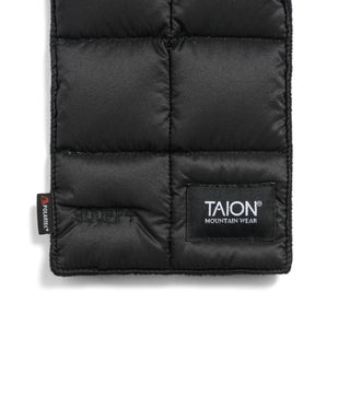 マウンテン リバーシブル ライトダウンマフラー<TAION-R201XMT-900SP>
