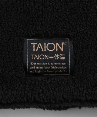 ミリタリー リバーシブル ダウンネックウォーマー-ソフトシェル<TAION-R203ALSML-1>