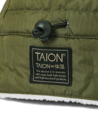 ミリタリー ダウン×ボア ウォームキャップ<TAION-221ML-1>