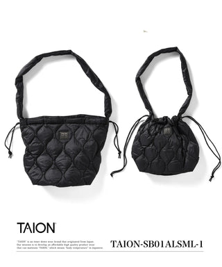 ミリタリー ダウンショルダーバッグ-ソフトシェル<TAION-SB01ALSML-1>