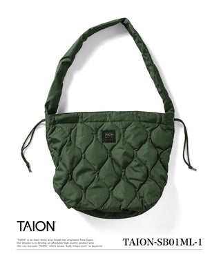 ミリタリー ダウンショルダーバッグ<TAION-SB01ML-1>