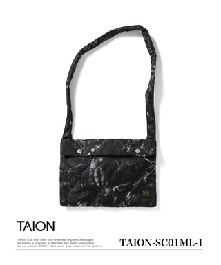 ミリタリー ダウンサコッシュ<TAION-SC01ML-1>