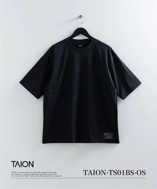 ファンクションT UV 接触冷感 抗菌 速乾 ストレッチ Tシャツ-リラックスルーズ <TAION-TS01BS-OS>
