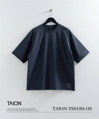 ファンクションT UV 接触冷感 抗菌 速乾 ストレッチ Tシャツ-リラックスルーズ <TAION-TS01BS-OS>