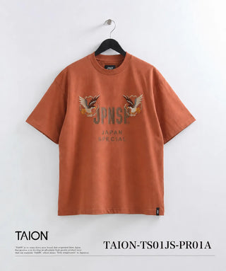 ノンダウン ジャパンスペシャル フロント刺繍 Tシャツ <TAION-TS01JS-PR01A>