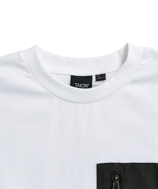 ノンダウン マウンテン クルーネックポケット Tシャツ<TAION-TS01MT-PK01>