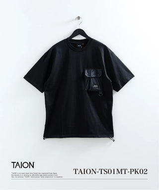 ノンダウン マウンテン フラップポケット Tシャツ <TAION-TS01MT-PK02>