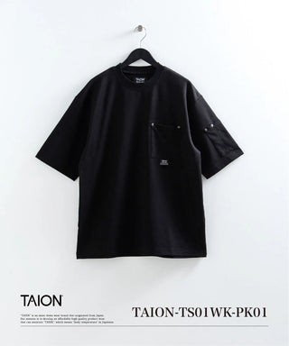 ノンダウン ワーク リベットポケット Tシャツ <TAION-TS01WK-PK01>