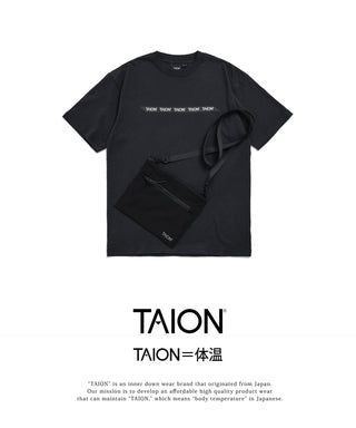 ノンダウン ベーシック テープロゴストレージＴシャツ<TAION-TS05-PR05>