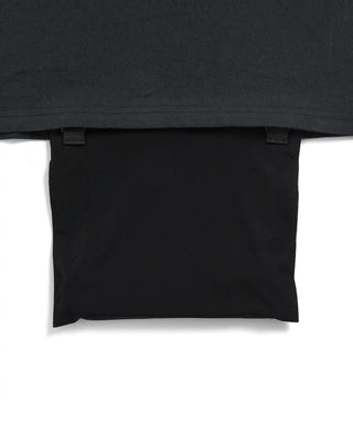 ノンダウン ベーシック サコッシュBAG付 ロゴプリントＴシャツ<TAION-TS05-PR06>