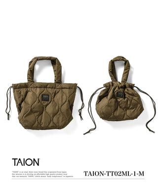 ミリタリー ダウントートバッグM<TAION-TT02ML-1-M>