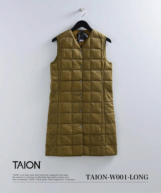 ベーシック Vネック ロングダウンベスト – TAIONインナーダウン公式 ベーシック Vネック ロングダウンベスト – TAIONインナーダウン公式