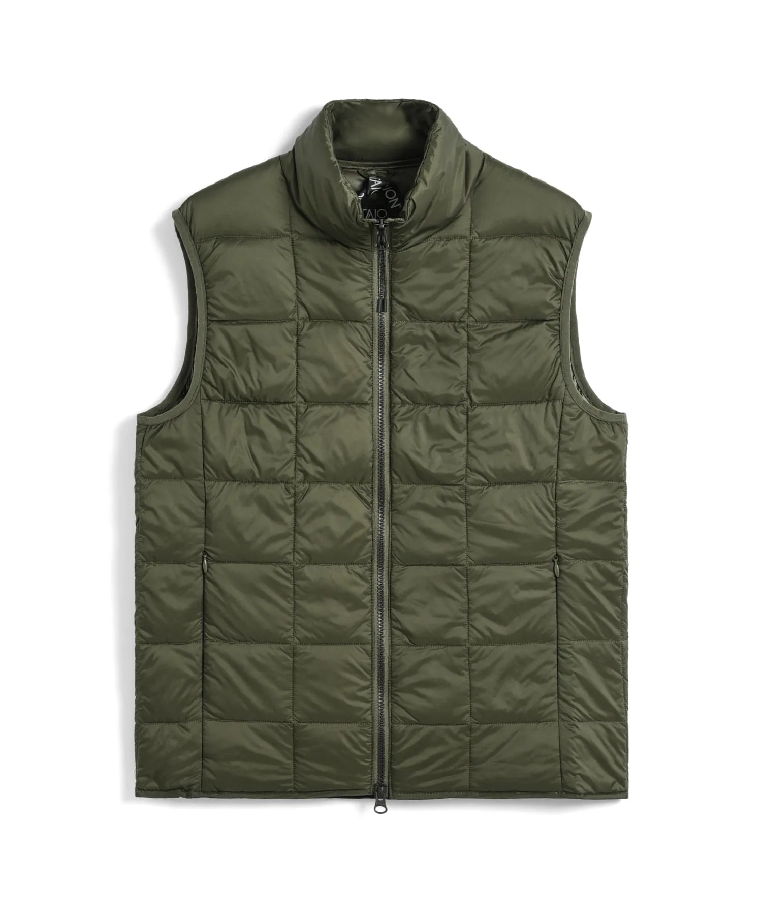 【 Slowear 】Thermore インサレーション ジップ ダウンベスト TAION-W002WZ_D.OLIVE_56ad7395-
