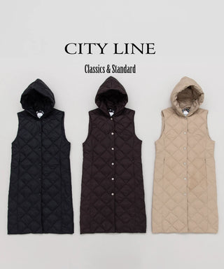 シティ フード ロングダウンジレ<TAION-W006BCI-LONG>