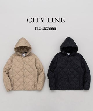 シティ フード ダウンジャケット<TAION-W106BCI>