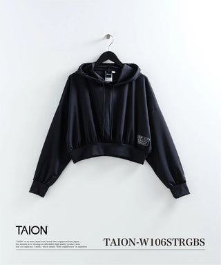 ベーシックスポーツ UV 高反発ストレッチ ショート丈パーカー <TAION-W106STRGBS>