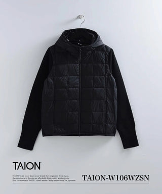 タイオンのフード付きインナーダウン ダウンパーカー | TAION（タイオン）インナーダウン公式ブランド