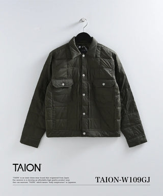 ベーシック Gジャン ダウンジャケット<TAION-W109GJ>