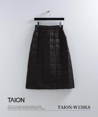 ベーシック セミロングダウンスカート<TAION-W150LS>
