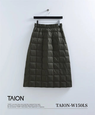 新品　タイオン　セミロングダウンスカート ベーシック セミロングダウンスカート – TAIONインナーダウン公式