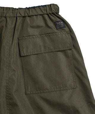 ノンダウン ミリタリー リバーシブル スカート<TAION-WR150NDSKML-1>